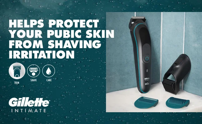 Gillette Intimate Grooming - Helps Protect Your Pubic Skin