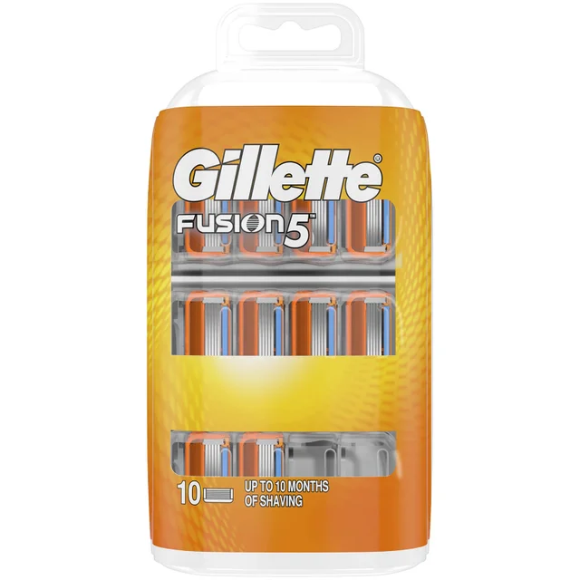 Gillette Fusion5 Razor Blades (10 Blades)