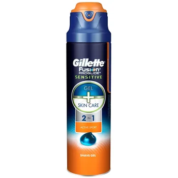Gillette Fusion5 Proglide Sensitive 2-in-1 Sport Shaving Gel 170ml