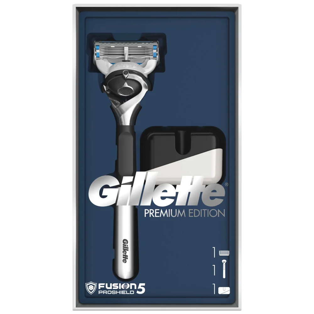 Premium Edition Gillette Fusion5 ProShield Chill Razor Gift Set Image 1
