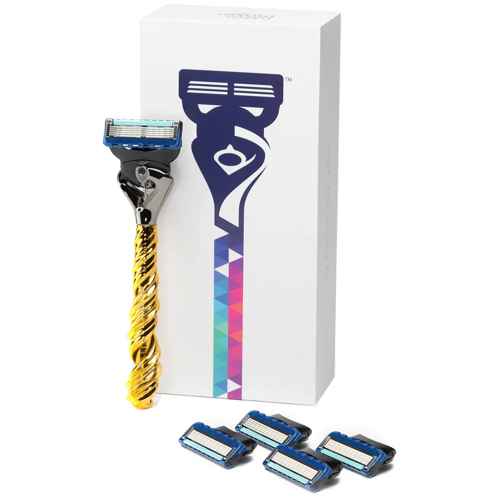Limited Edition Razor Maker Maelstrom + 5 Blades Image 1