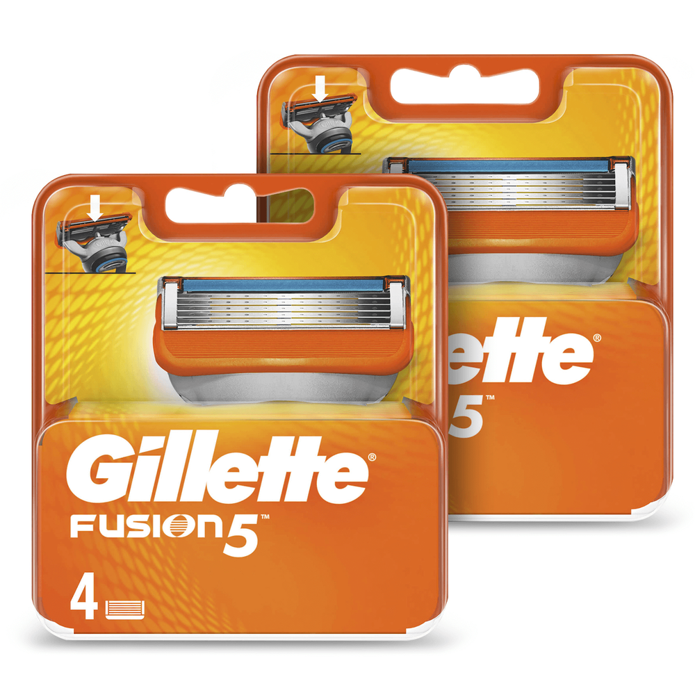 Fusion5 Men's Razor Blades (8 Pack) - 6 Month Bundle Image 1