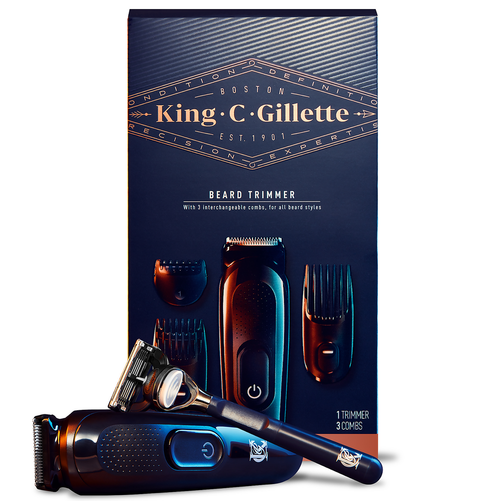 King C. Gillette Beard Trimmer & Razor Image 1
