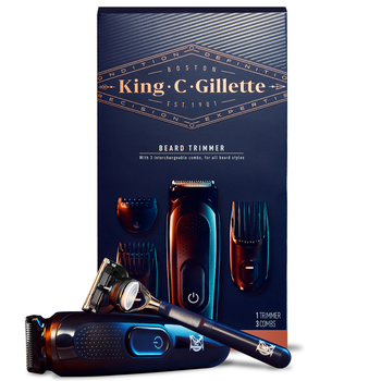 King C. Gillette Beard Trimmer & Razor