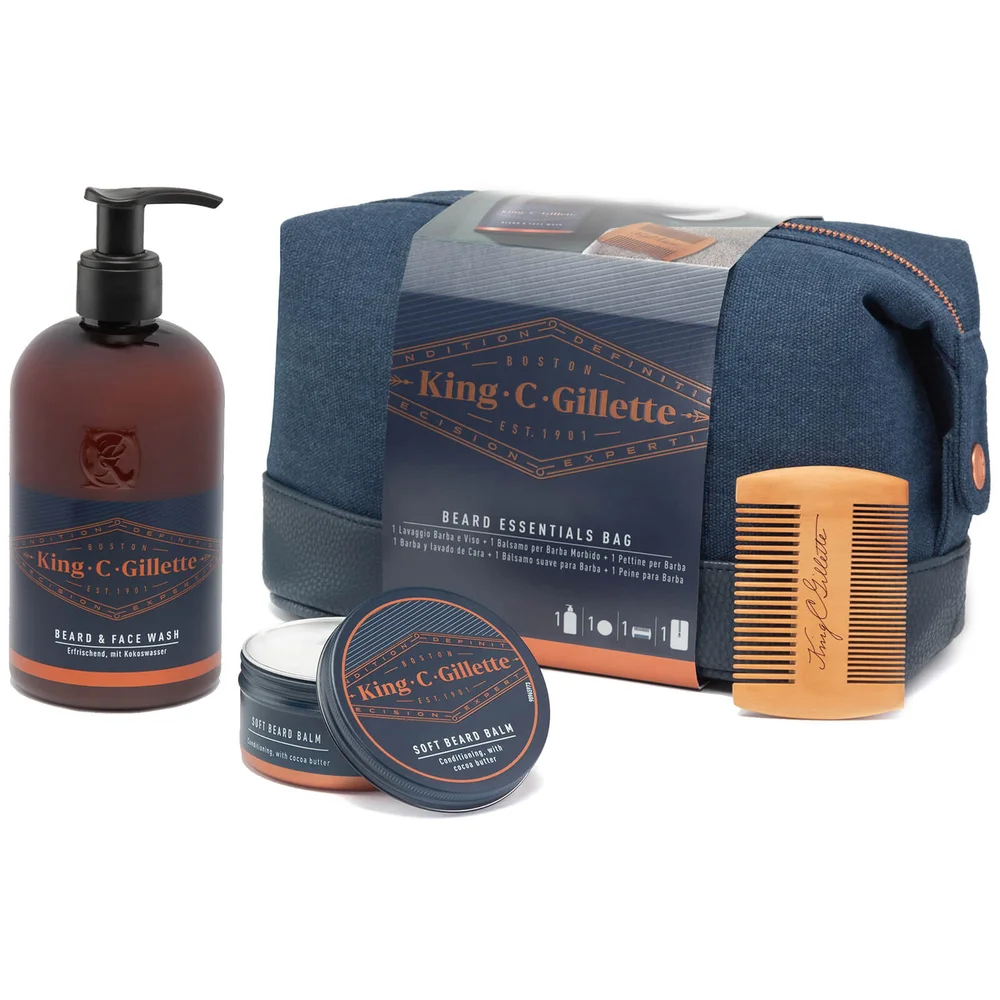 Gillette King C. Gilette Beard Care Gift Set Image 1
