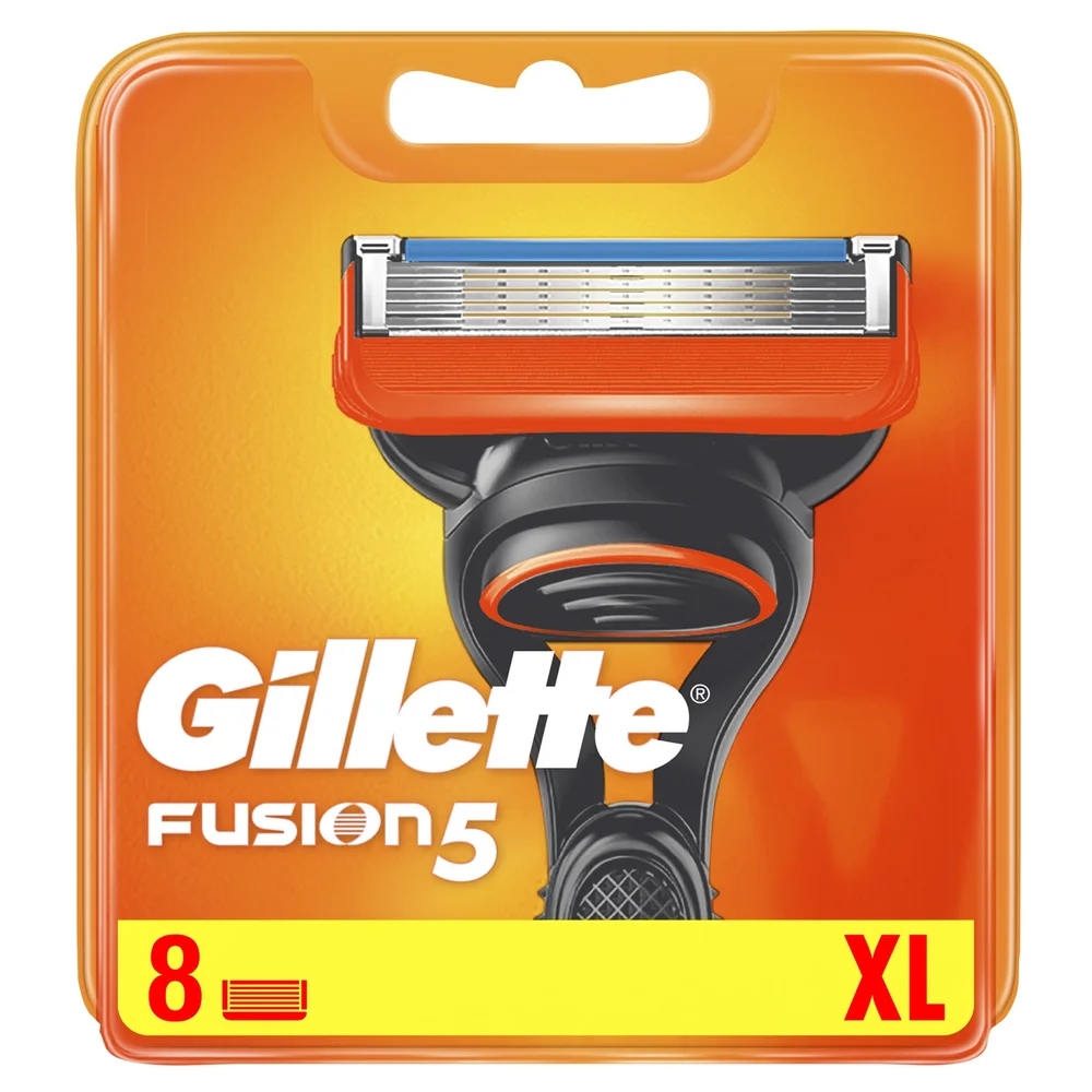 Gillette Fusion5 razor blade refills, 8 XL pack.