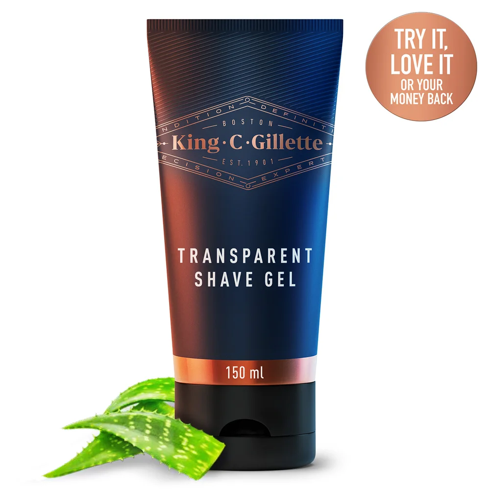 King C. Gillette Shaving Gel 150ml Image 1
