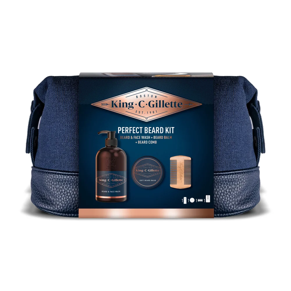 King C. Gillette Beard Essentials Bag Image 1