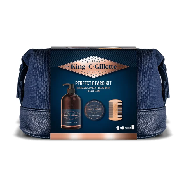 King C. Gillette Beard Essentials Bag