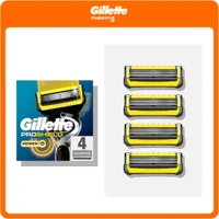 Gillette Fusion5 ProShield Power 4-count razor blade refills, highlighting ProShield Power.