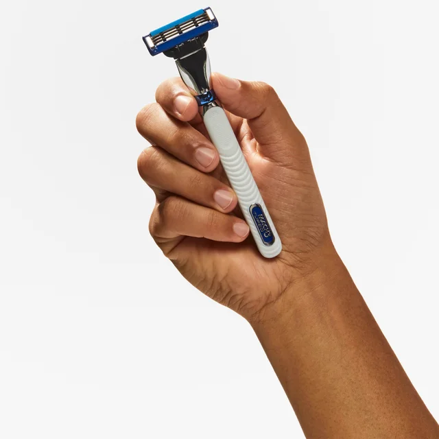 Gillette Mach 3 Turbo 3D Value Pack, Razor + 9 Razor Blades