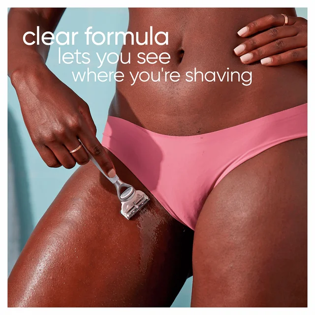 Gillette Venus 2-in-1 Cleanser and Shaving Gel for Pubic Hair and Skin (190ml)