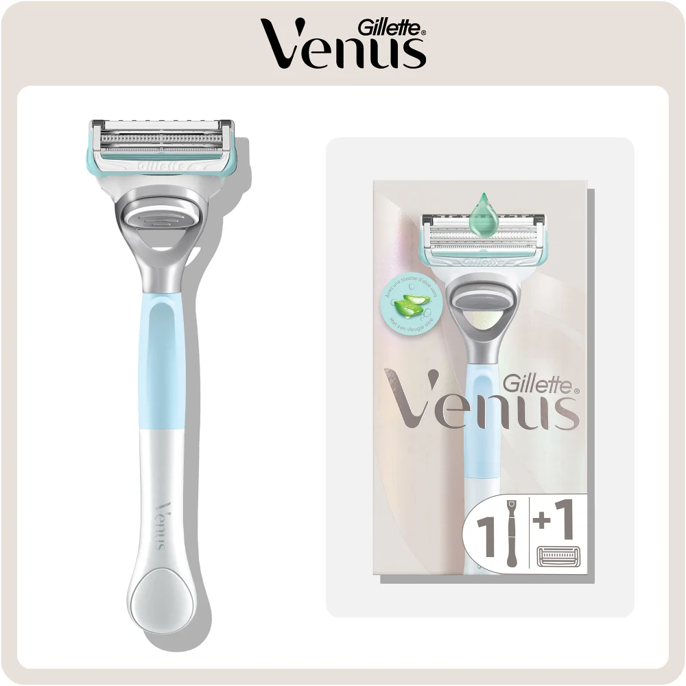 Gillette Venus Pubic Hair & Skin Razor with a Touch of Aloe Vera Image 1