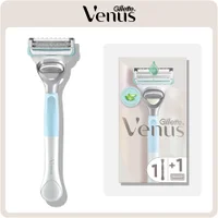 Gillette Venus Pubic Hair & Skin Razor with a Touch of Aloe Vera - undefined undefined