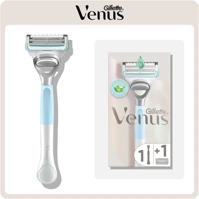 Venus Pubic Hair & Skin Razor with a Touch of Aloe Vera