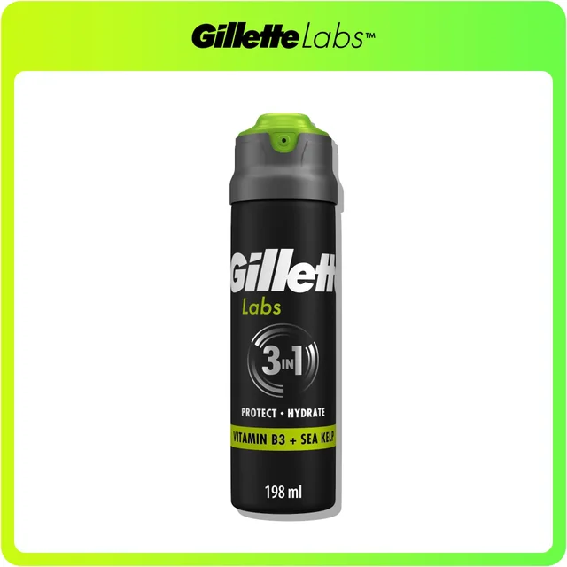 Gillette Labs Rapid Foaming Shaving Gel 198ml