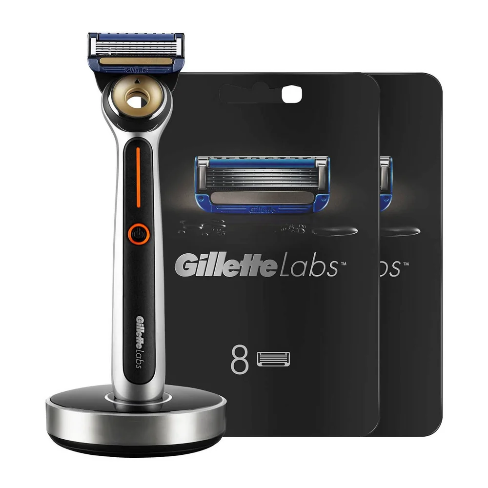 GilletteLabs Heated Razor Starter Kit and 16 Blades Image 1