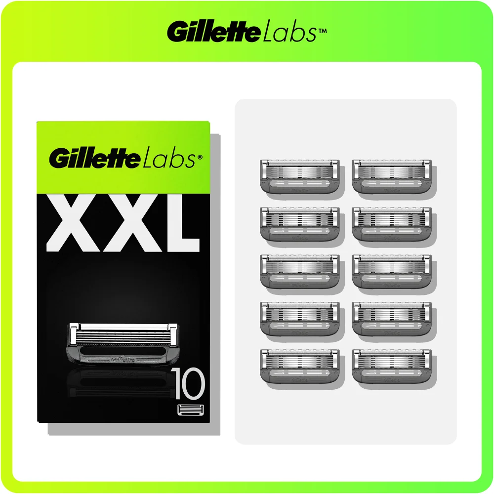 Gillette Labs razor blades XXL pack of 10.