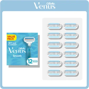 Gilette Venus Smooth Blades 12 Pack