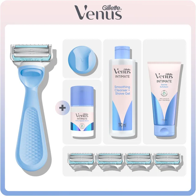 Gillette Venus Pubic Hair & Skin with Aloe Vera - Full Regime
