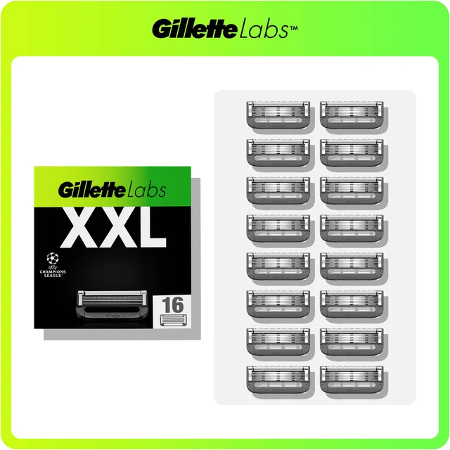 Gillette Labs Razor 16 Refill Blades Value Pack