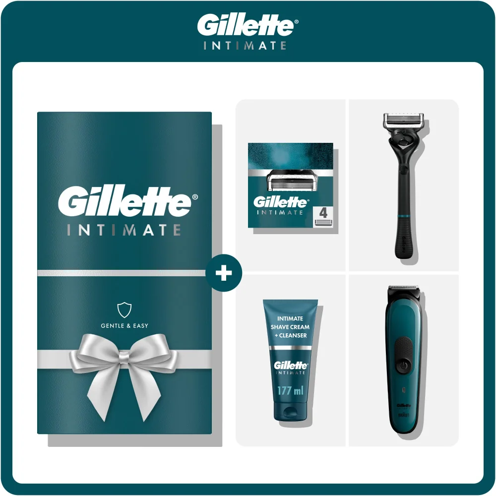 Gillette Intimate Shaving Gift Set Image 1