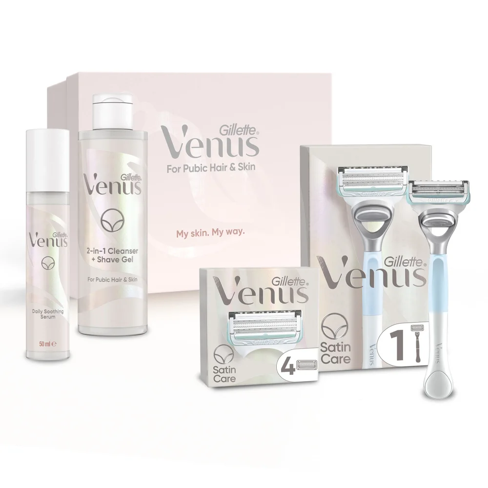 Gillette Venus Pubic Hair and Skin Comfort Giftset Image 1