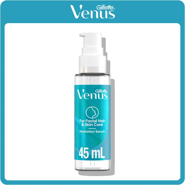 Gillette Venus Facial Hair & Skin Care Post-Shave Hydration Serum Dermaplaning