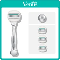 Gillette Venus Pro ComfortGlide Sensitive Razor, 3 Razor Blades & Shower Hanger - undefined undefined