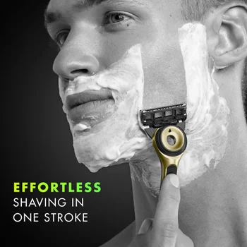 Gillette Labs Gold Edition Razor, Shaving Gel and Moisturiser