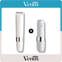 Gillette Venus Dermaplaning & Pubic Hair Gentle Trimmer Shaving Kit