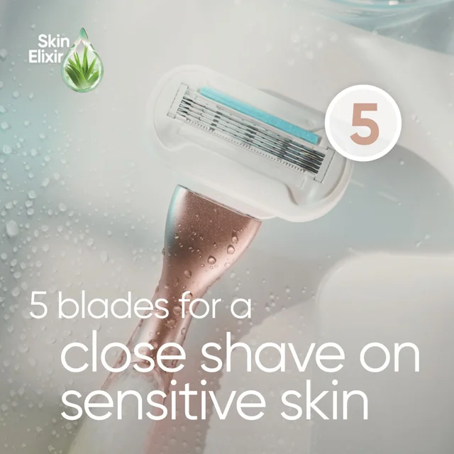 Gillette Venus Deluxe Smooth Sensitive Rose Gold Value Pack