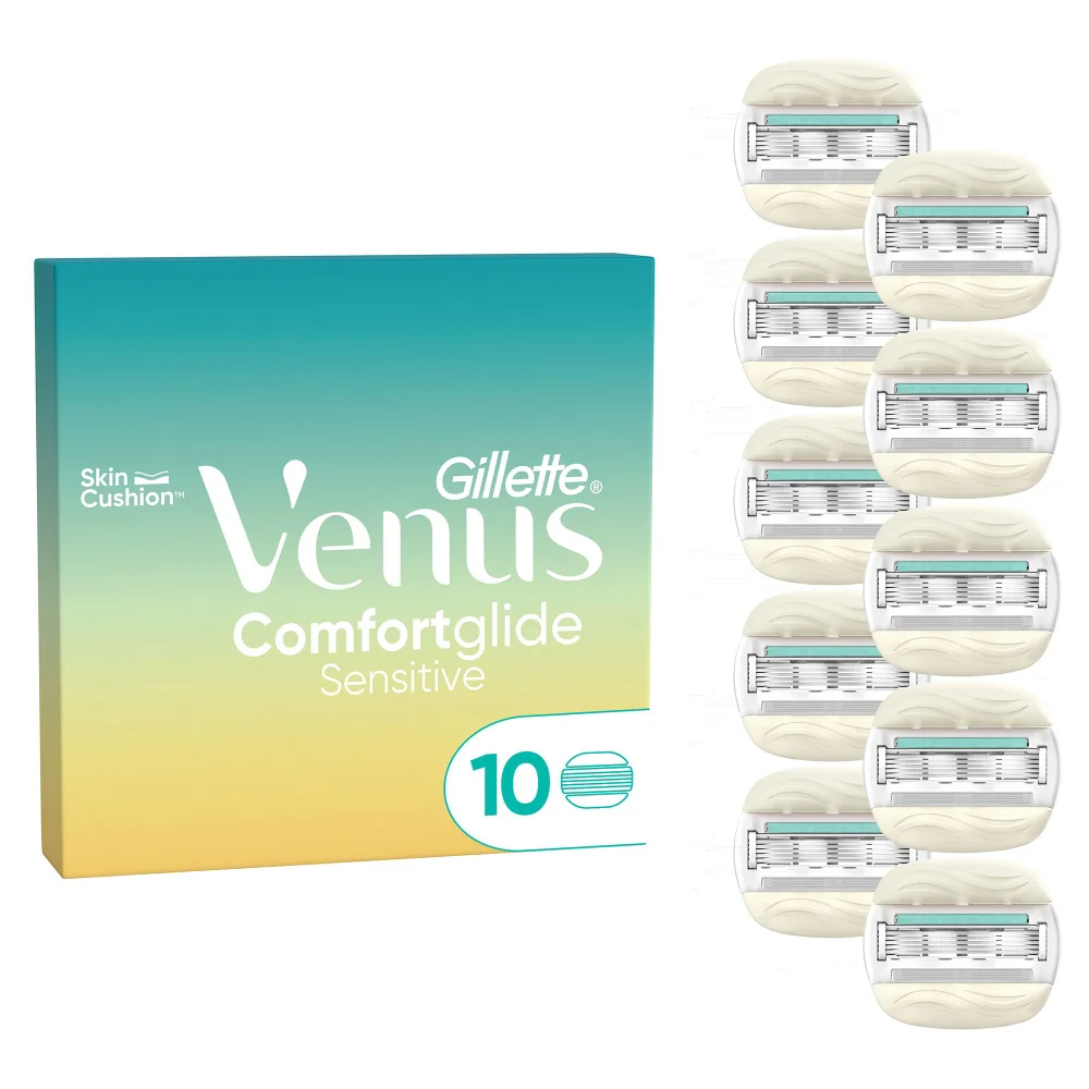 Venus ComfortGlide Sensitive Razor Blades, Pack of 10 Image 1