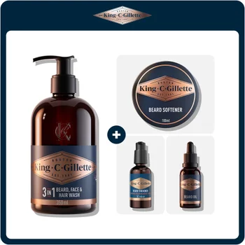 King C. Gillette Beard Care Full Regime