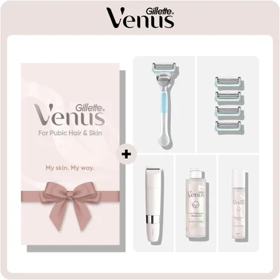 Venus Pubic Hair and Skin Full Regime Giftset