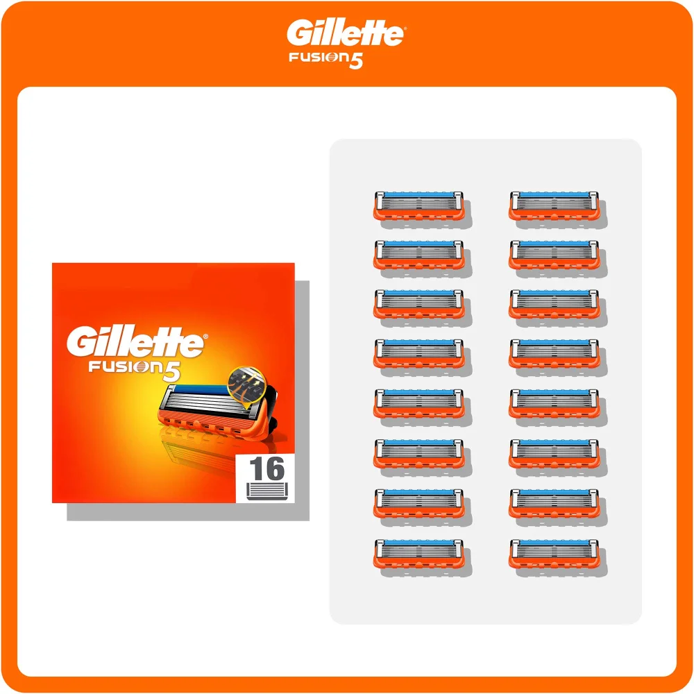Gillette Fusion5 Razor Blades, 16 Pack Image 1