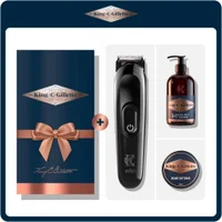 King C. Gillette Beard Moustache Trimmer & Beard Care Gift Set - undefined undefined