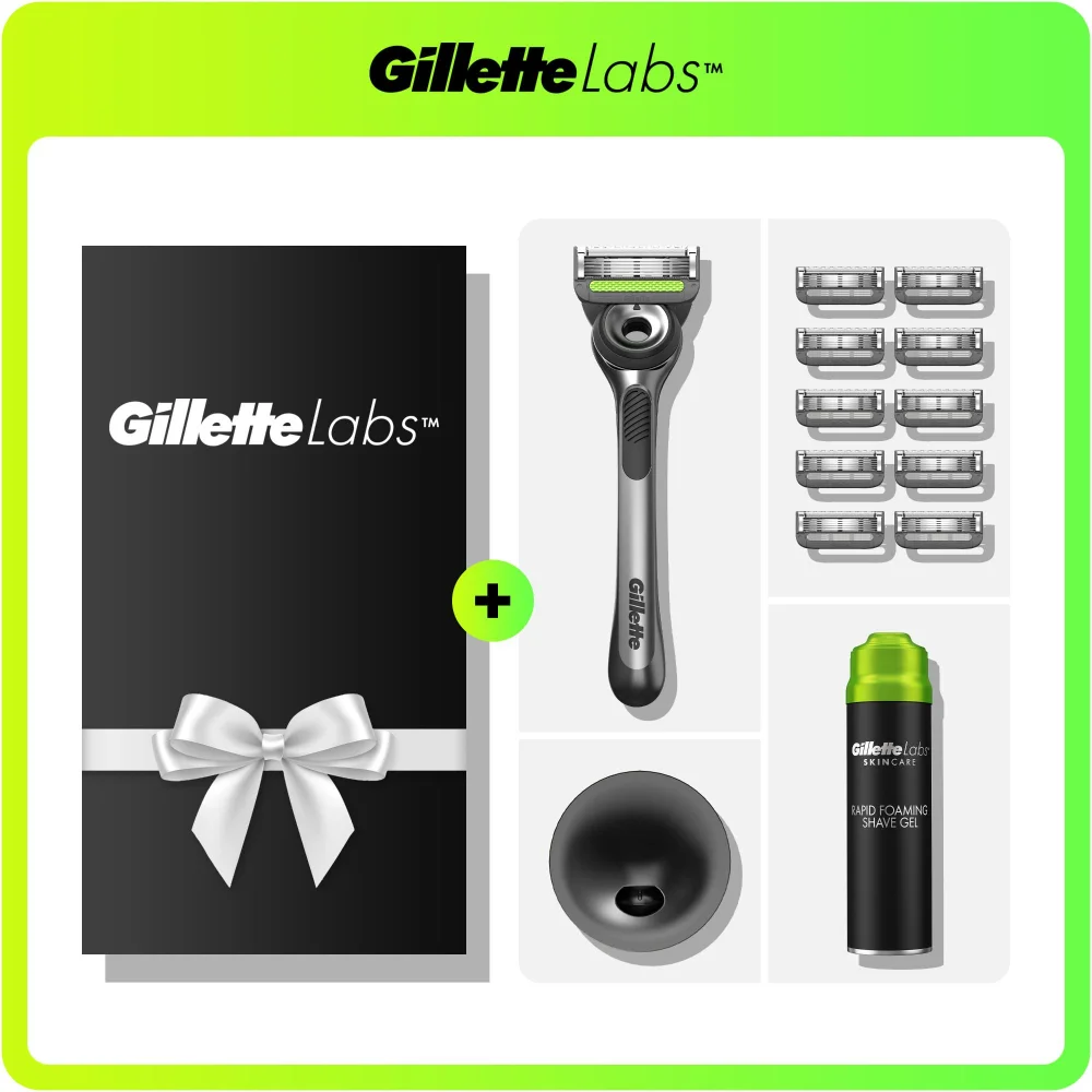 Gillette Labs Exfoliating Razor Shaving Essentials Ultimate Gift Set Image 1