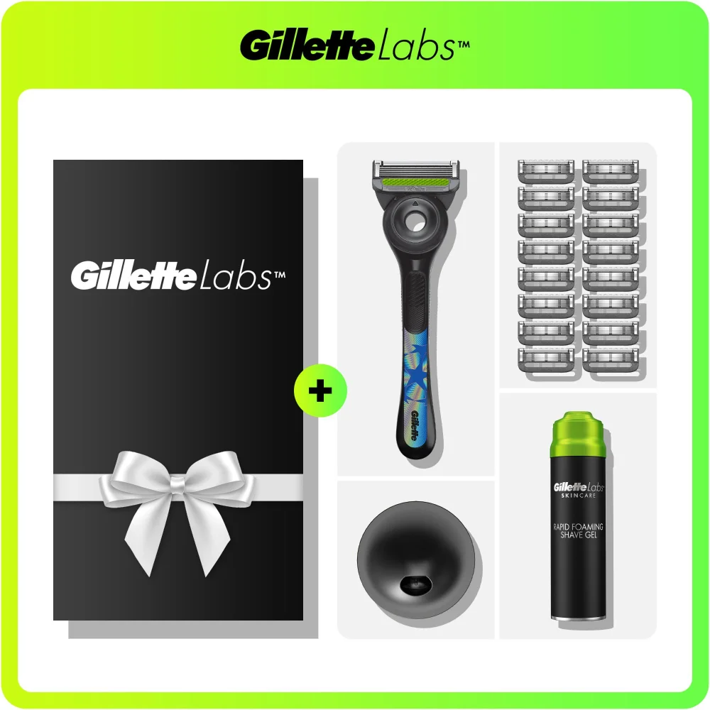 Gillette Labs Exfoliating UEFA Champions League Razor Ultimate Gift Set Image 1