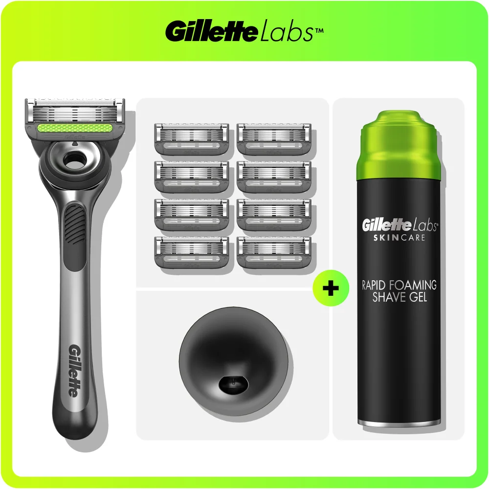 Gillette Labs Exfoliating Razor & Shaving Essentials Starter Set Image 1