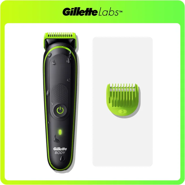 GilletteLabs i3 Body + Intimate Hair Trimmer for Men