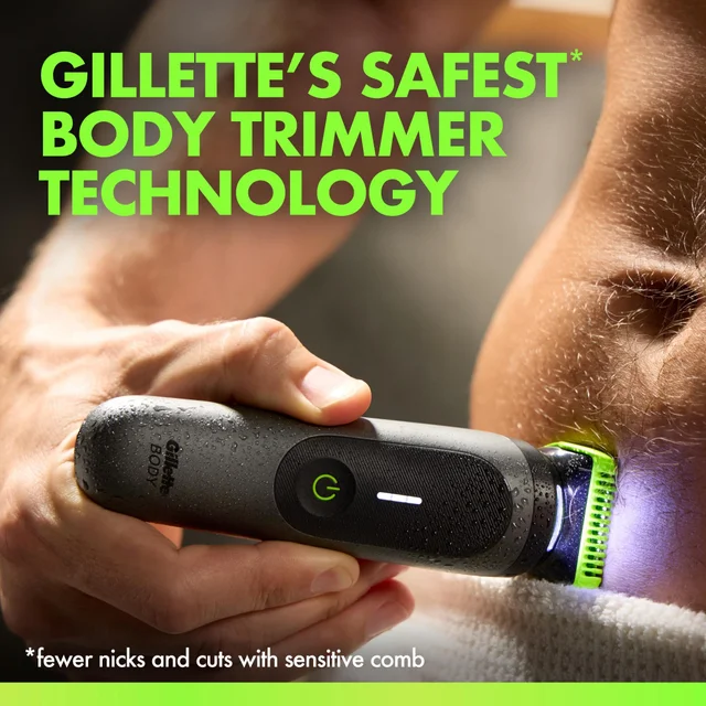 GilletteLabs Body + Intimate i7 Hair Trimmer for Men