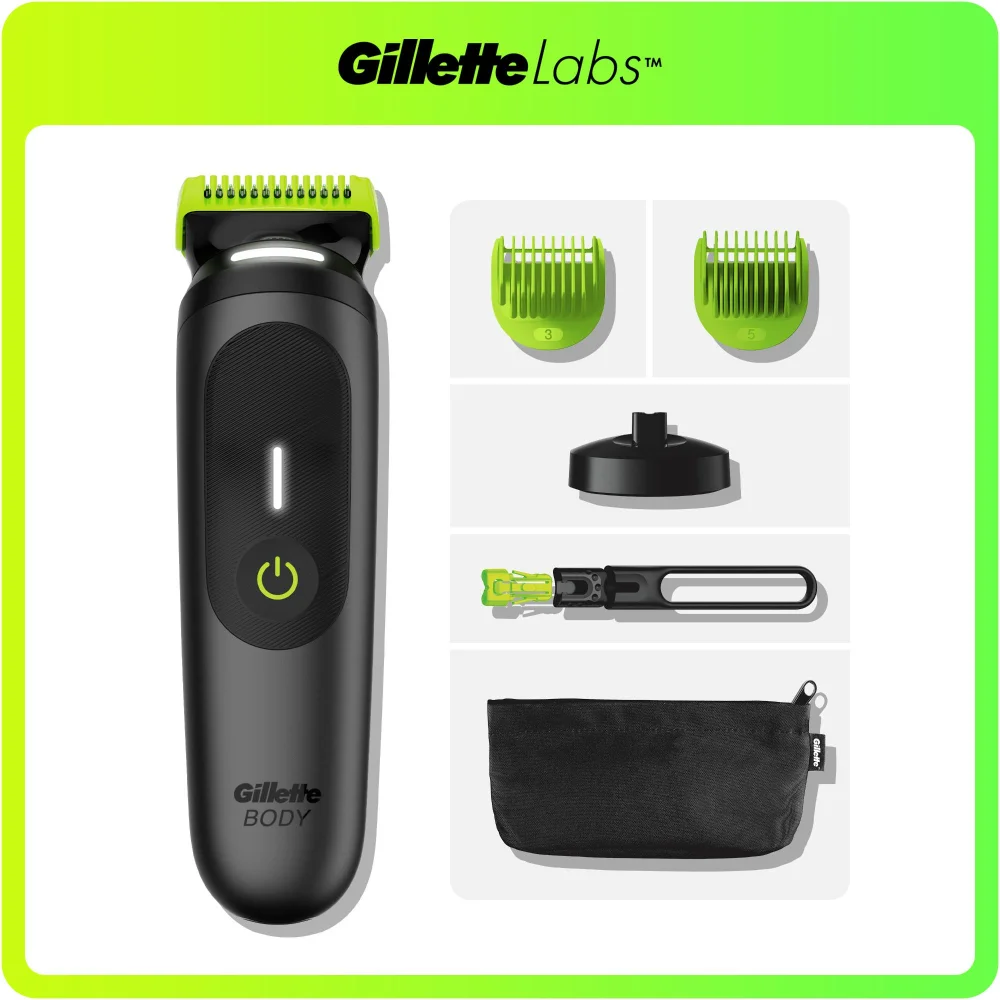 GilletteLabs i7 Body + Intimate Hair Trimmer for Men Image 1