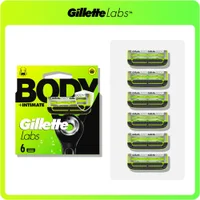 GilletteLabs Body + Intimate Razor Blades, 6 Pack