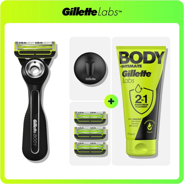 GilletteLabs Body Shaving Essentials Kit