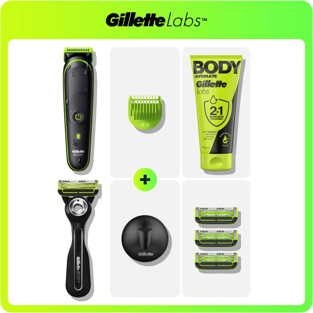 GilletteLabs Body Deluxe Shaving Set Image 1