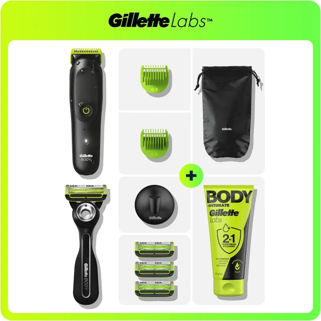 GilletteLabs Body i5 Premium Shaving Set