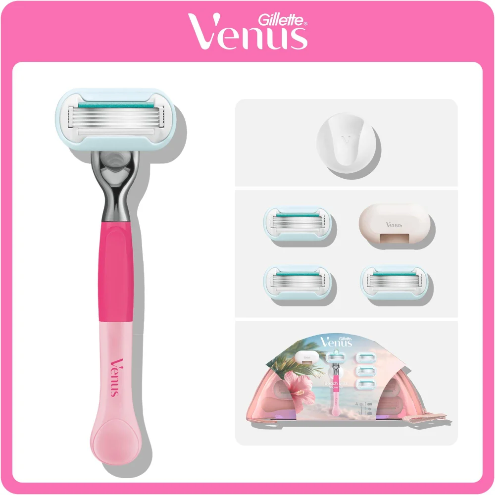 Gillette Venus Pro ComfortGlide Tropical Pomegranate Razor Giftset Image 1