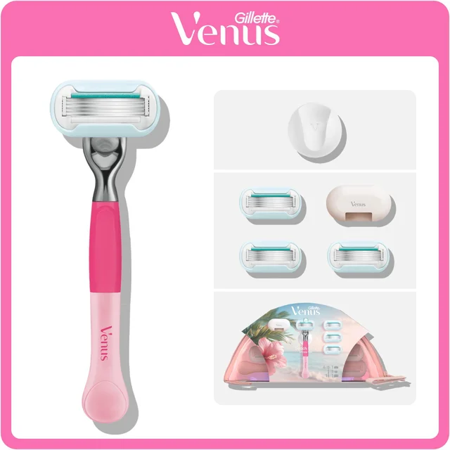 Gillette Venus Pro ComfortGlide Tropical Pomegranate Razor Giftset