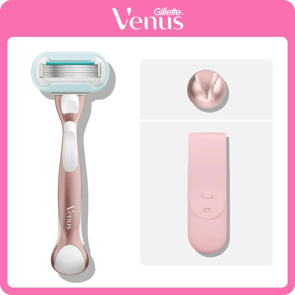 Gillette Venus Pro Smooth Sensitive Shave Travel Set Image 1